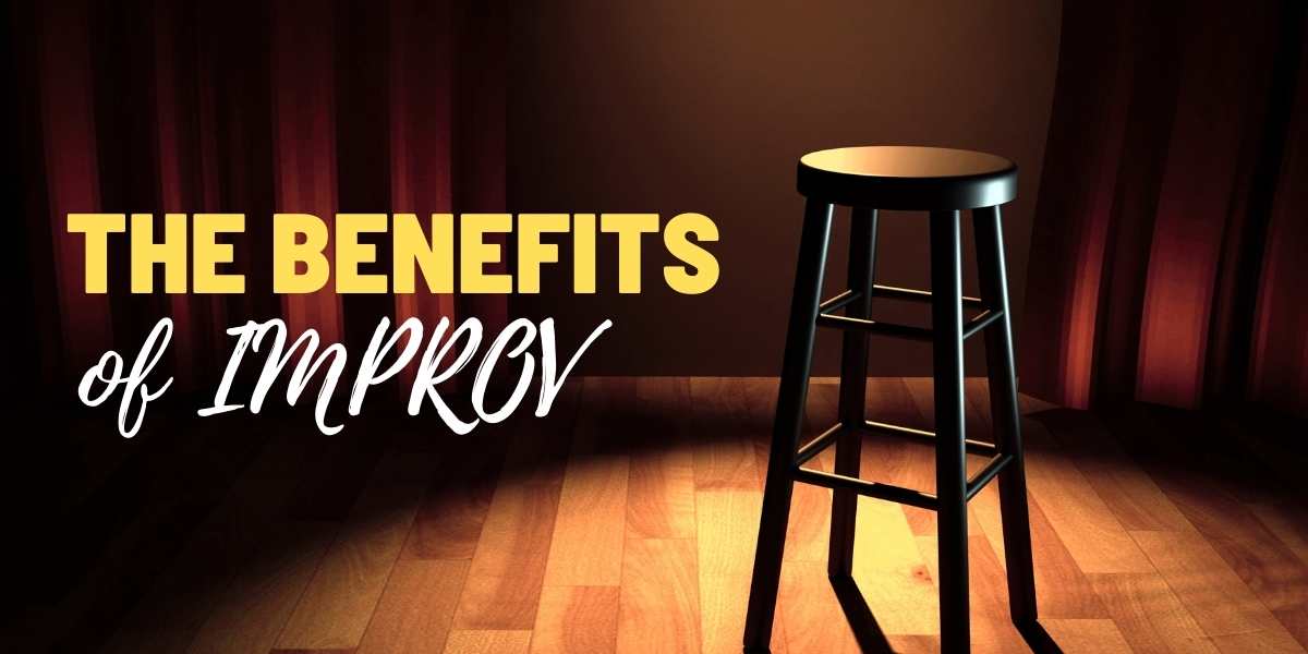 benefits of improv stool sitting on stage